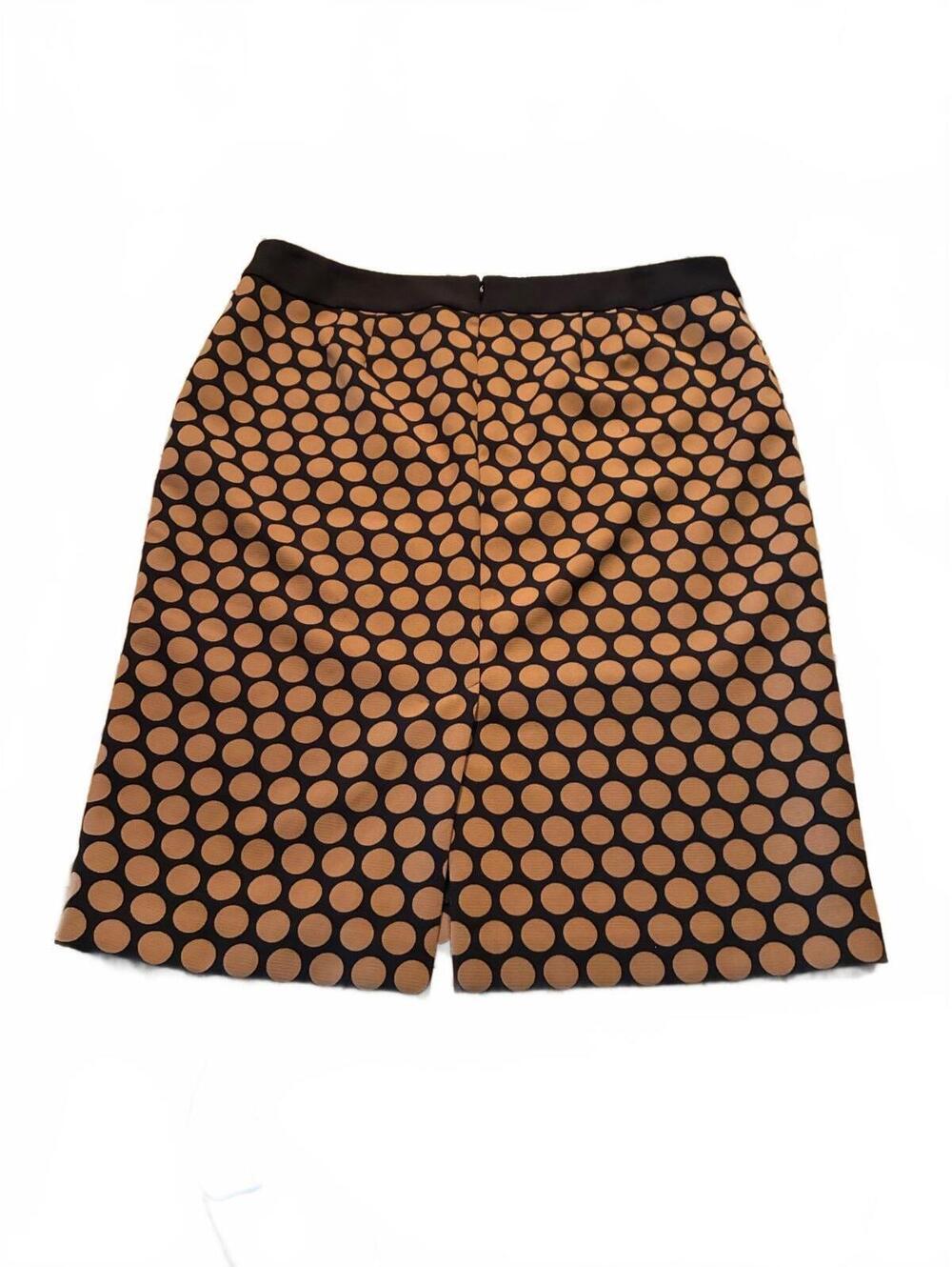 Talbots Brown and Black Polka Dot Skirt size 16
